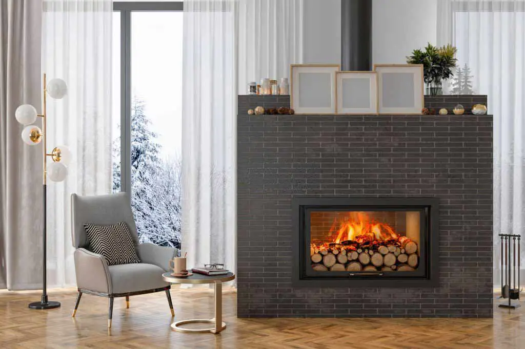 مدفأة الديكور الخشبية من أشهر أنواع الدفايات فى المنازل تتميز باحساس النار الحقيقي